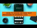 Download Lagu How To Show Or Hide Text Messages In Android Lock Screen 2025 | Customize Lock Screen Notifications
