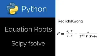 Python Equation Roots with fsolve