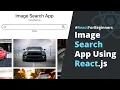 Image Search App Using React js Learn React form scratch