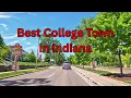 Bloomington Indiana Drive - Exploring IU Campus GoPro 12 Hood Cam