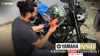 Yamaha XSR PPF Installation Process 🛡️ Ultimate Paint Protection Guide
