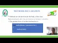 Classes and Object Java SNS Institutions