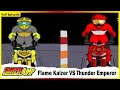 Idaten Jump | Flame Kaizer VS Thunder Emperor | Full Episode 19