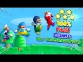 Download Lagu New Super Mario Bros Wii 4 Player 100% Full Game Walkthrough