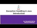 Exception Handling in Java Java try-catch-finally-throw-throws Java Exception Handling Concept