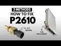 How to Fix P2610 Engine Error Code with 3 Methods