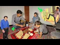 Download Lagu Hard day of nomadic pregnant mother, her husband and son in the mountains