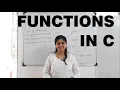 Functions in C C Programming Tutorial Marathi
