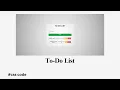 To-Do List Project Part 2 CSS Styling JavaScript Project for Beginners PureJava