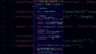 Typing Speed Test App using HTML CSS JavaScript Beginner JavaScript Project