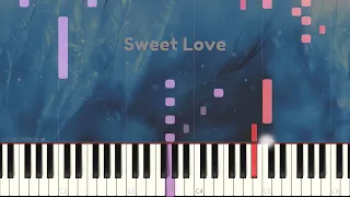 Download Crush 크러쉬 - 'Sweet Love' [취향저격 그녀 X Crush] Piano Cover \u0026 Tutorial 피아노 커버 \u0026 튜토리얼 by Lunar Piano MP3