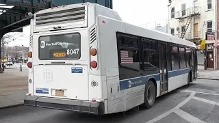 Rare MTA 2011 NovaBus LFS s 8020 8047 SBS