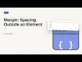 CSS Series Margin Spacing Outside an Element