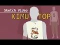 Sims 4 CC Making Kimu Top Sketch Mico CC Studio