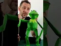 How to make your own Kermit the Frog from paper