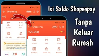 cara mudah isi saldo shopeepay