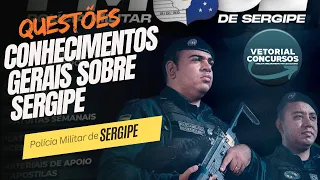 Revisão Completa de Conhecimentos Gerais sobre Sergipe/PMSE/QUESTÕES