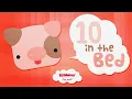 Ten Pigs in the Bed - THE KIBOOMERS Kids Songs - Simple Subtraction