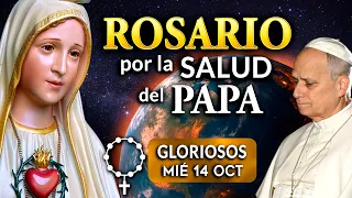 🙏ROSARIO por la SALUD del PAPA León XIV - HOY Miércoles  - Heraldos
