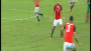 كوبري عالمي من أحمد المحمدي أمام لاعب المغرب دندنها