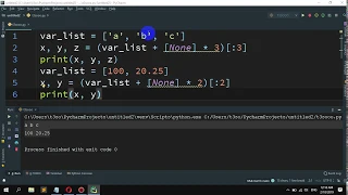 How to Split a variable length string into variables in Python