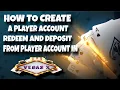 Vegas X How to add new players How to Deposit How to redeem from players account in Vegas X