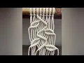 DIY Macrame Vine and Leaf Pattern
