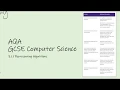 GCSE Computer Science Representing Algorithms