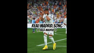 Hala Madrid Real Madrid Song FC 25 Realmadrid Eafc25 Halamadrid Realmadridshorts Shortsvideo 