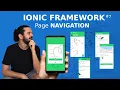 Ionic Tutorial - Page navigation with TDD