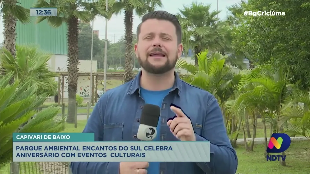 Parque Ambiental Encantos do Sul, de Capivari de Baixo, celebra aniversário com eventos culturais