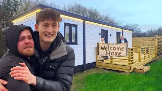 We TRICKED Our ELECTRICIAN Into Building His Own FAMILY HOME