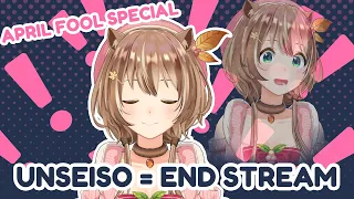 APRIL FOOL SPECIAL UNSEISO END STREAM