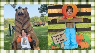 Dollinger s Family Farm Pumpkin Patch Kids get lost in maze