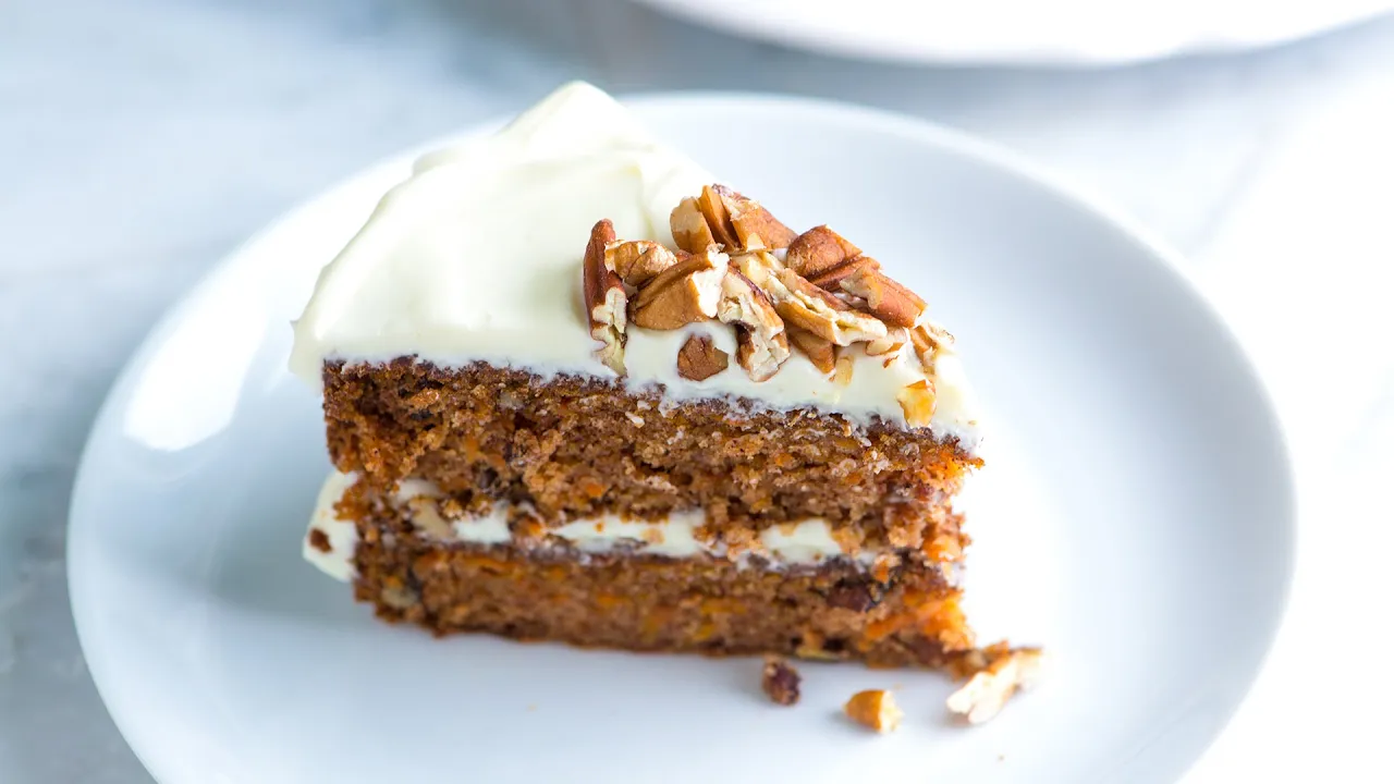 How to Make Awesome Carrot Cake with Cream Cheese Frosting | Allrecipes.com. 