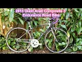 2013 Giant Avail Composite Carbon Fiber Endurance Road Bike Review