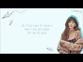 SNSD TAEYEON 태연 \u0026 WIZ KHALIFA - See You Again Clean Ver. Color-Coded-English-Lyrics 가사 l xoxobuttons