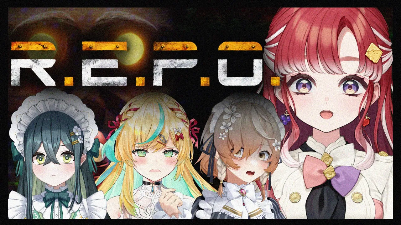 【R.E.P.O 】楽しい可愛いれぽコラボ！！！！【早乙女ベリー/にじさんじ】