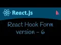 React Hook Form Hindi Version 6