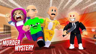 Download MURDER MYSTERY 2 ALL PARTS WITH BOBBY, BOSS BABY, PABLO, AND MASH | Roblox | Funny Moments MP3