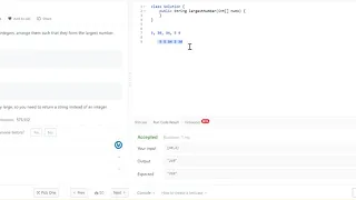 LargestNumber 179 - Solution to LeetCode 179 Largest Number