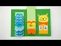Waterfall calendar How to make a calendar DIY Wall calendar Easy paper crafts