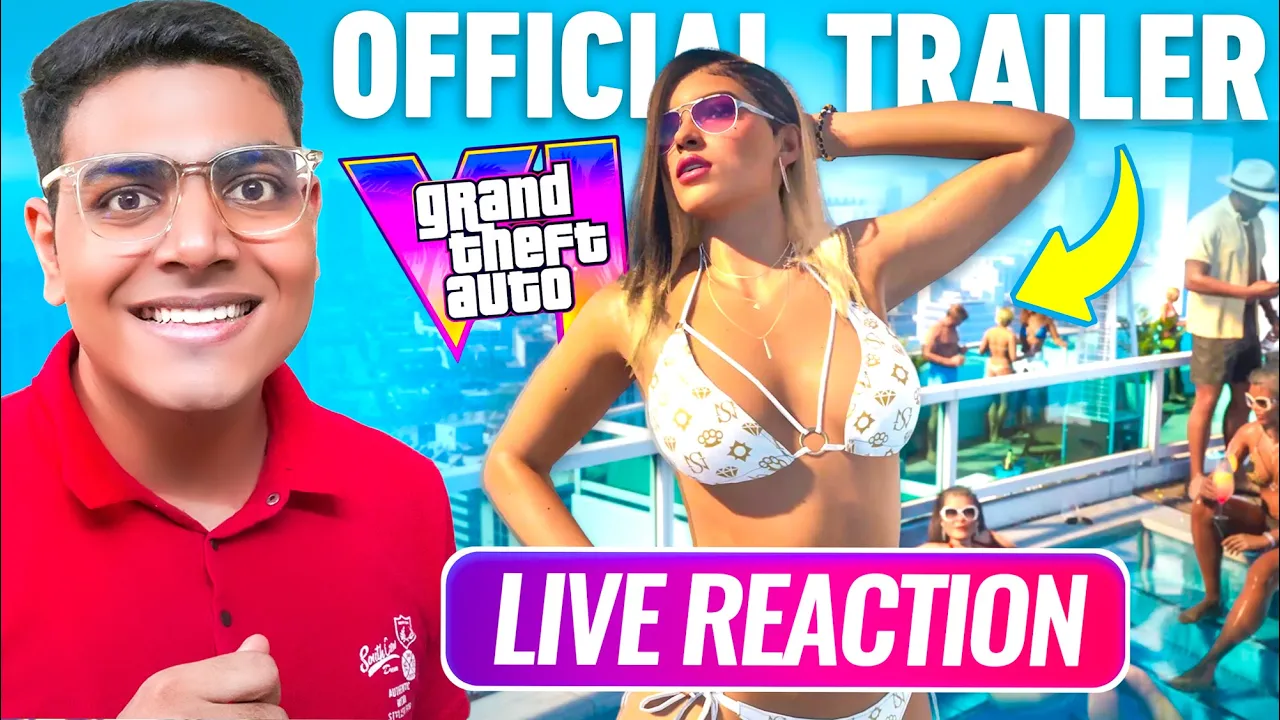 GTA 6 *OFFICIAL TRAILER* Is Finally Here ???? | Raw Reaction By Lazy Assassin ????