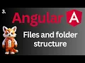 Files and Folder Structure Angular tutorial Complete Angular 17 Course