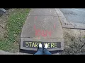 Sidewalk Obstacle Course