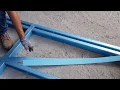 EnduroWall by EcoSteel - Installation of Strap Bracing on Wall Panels