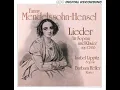 6 Lieder, Op. 1: No. 1, Schwanenlied