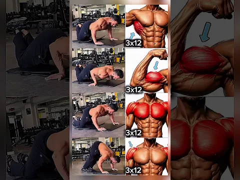 🚀 One Workout for Bigger Chest, Strong Arms & Powerful Shoulders