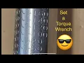 Setting a torque wrench Easy