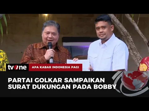 Golkar Resmi Dukung Bobby Nasution di Pilkada Sumut 2024